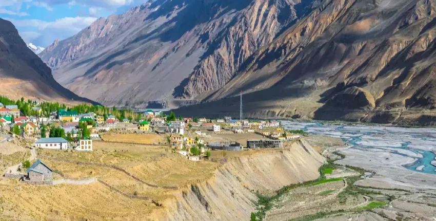 Kaza Village: Himalayan Charm Captured