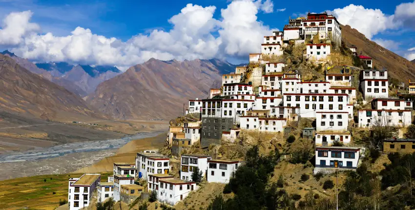 Serene sanctuary atop Himalayan peaks: Key Monastery
